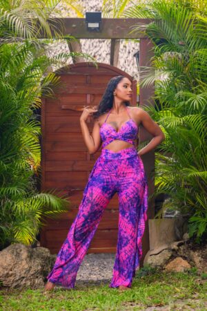 Alternative view of Bikini purple pink